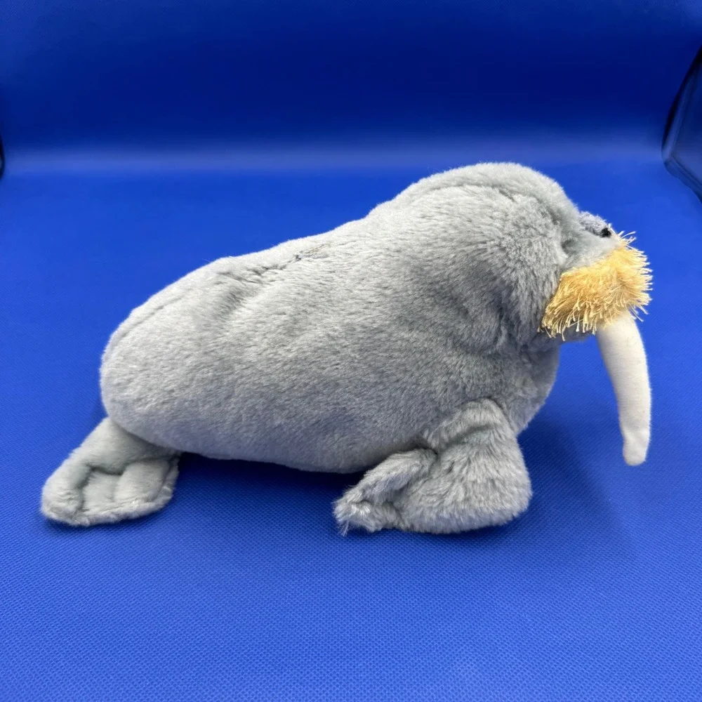 Ganz Webkinz Walrus HM332 Plush Grey Stuffed Animal NO CODE Collectible Toy Y2K‎